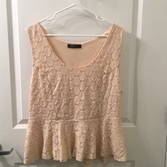 Fashion to Figure Tops - ⬇️💰Fashion to Figure | Lace Peplum Top 3X